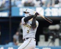 大山悠輔第12号ホームランwwwwwww通算149本目のホームランはケイ(横)の最優秀防御率の芽を摘み取る一撃!!!