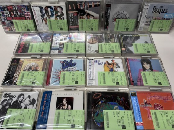 10/30(金)オンライン出品開始‼【10/28(水)ROCK中古CD新入荷情報】60's~の王道ロックからインディーポップまで大量入荷！