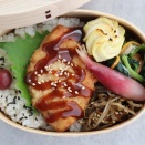 作り置き冷凍チキンカツがあればお弁当も自由自在！