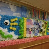 『薔薇の樹苑に巨大鯉のぼり現る!?//薔薇の樹苑デイサービス』の画像