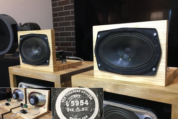 Telefunkenビンテージ アドオンアルニコ 10cm口径ツィータシステム アトリエHAL1953」 のページ ビンテージAUDIO & JAZZ 販売と製品