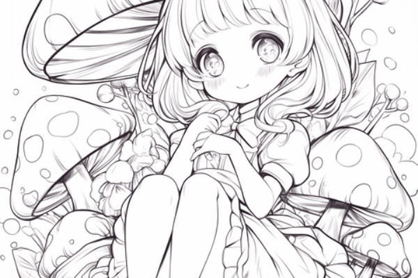 ☆魔法のアトリエ☆無料塗り絵 - 2024年02月