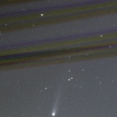 10/17 夕方にひとまず撮れたレモン彗星