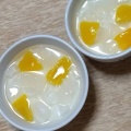 冷たいデザート☆杏仁豆腐