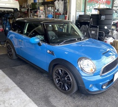滋賀オートライフハノ　輸入車「MINI」(R56)の持ち込みレカロシート交換（GK100H）