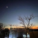 夜が早くなりました