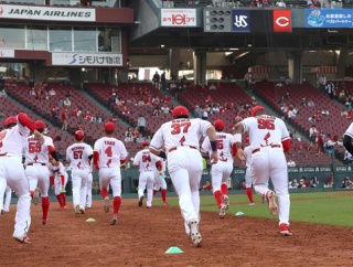 広島カープ『チーム打率.201』←ちょっと心配。