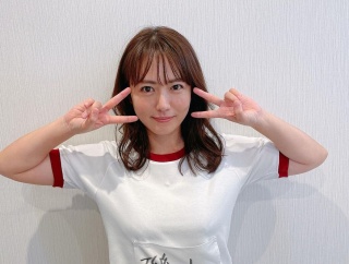【画像】磯山さやかさん、体操服でも可愛い