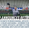 マリナーズがイチローの引退を正式に発表