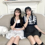 『[ノイミー] 鈴木瞳美、谷崎早耶×evelyn『 2024 Spring Collection 』のモデルに決定！！』の画像