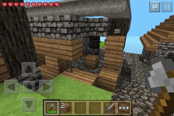 マインクラフトpeのんびり孤島生活記part2 マイクラpe キグルミが行くよ