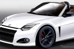 28年ぶりに復活！スズキ『カプチーノ』新型は攻撃的マスク＆排気量倍増!?