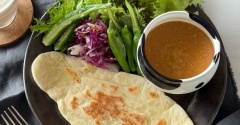 ピザ生地のナンでインドカレーを食べる&楽天マラソン最終日