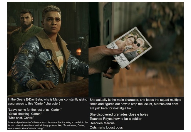 Gears of War: E-Dayさんポリコレに染まるwww