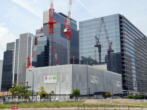 高さ約180m「みなとみらい21中央地区52街区開発事業計画」の建設状況！高島中央公園の隣にオフィスやゲームアートミュージアム（2026.4.18）