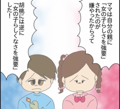 「毒親」呼ばわりされた私のブログ-29-女の子らしさを奪われた