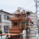 #651 '25年7月6日 亀崎コミュニティ夏祭り牡丹車組み立て