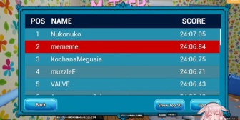 【.LIVE】めめめ、マザシミュの世界2位取ってて草