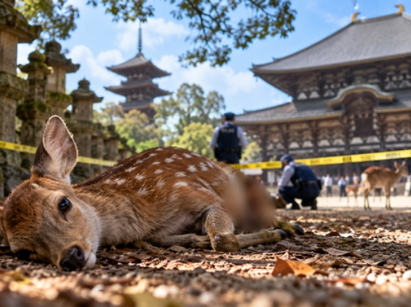 【闇深】奈良の東大寺・興福寺で子鹿4頭が不審死…体の一部が欠損、専門機関「野生動物に食べられた可能性は低い」