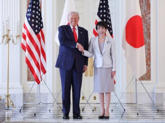 トランプ大統領vs高市首相 日米会談は和やかにスタート