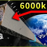 『地球の深さがよくわかる比較動画』の画像