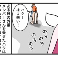 ハクちゃんの不満