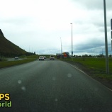 『アイスランドの平野をドライブ』の画像