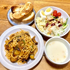 今日(2025/10/8)の晩ごはん