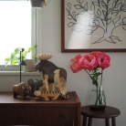 花に興味のないとーさんも、「綺麗やなぁ！」と思わず言った、大輪の花を咲かせるあのお花を飾ってみた！ビフォアフあり！