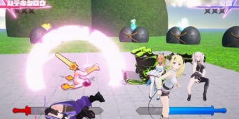 【ホロライブ】わため・フレア・ししろん・ヴィヴィ、セルフブース3Dでケツバトラー！『ヴィヴィでんぐり返りｗ』『ケツレジェンドわため』