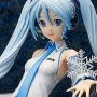 雪ミクさんのフィギュアを光に当てると「影がスゴイ」と話題に