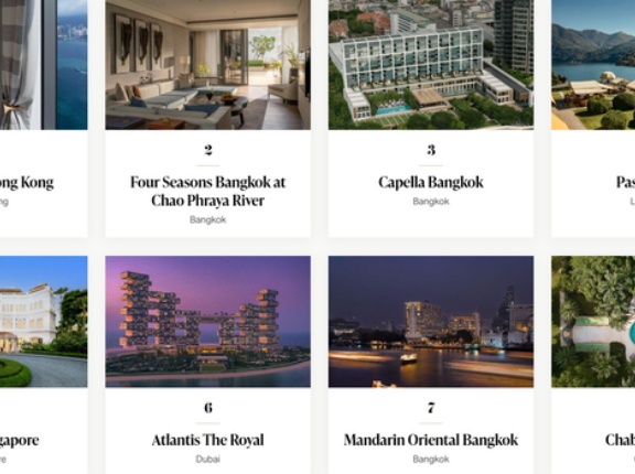 世界のベストホテル50　2025年版