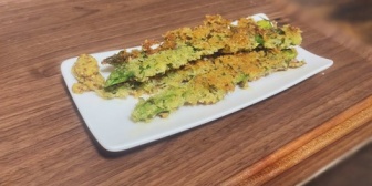 【にじさんじ】ワイ将トラウト、渚の晩酌「アスパラの香草パン粉焼き」