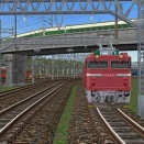 EF81 13牽引タキ3000、43000タンク車16両編成から