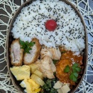 梅雨に入ったかと錯覚中～夫のお弁当290