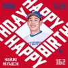 今日は宮内春輝投手の誕生日です！おめでとうございます！