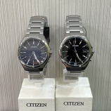 『シチズン アテッサ　シンプルな文字盤のソーラー電波モデル』の画像