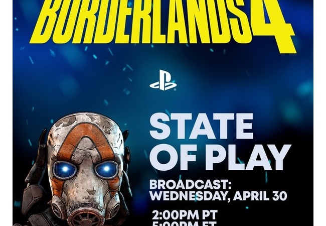 5月1日（木）午前6時から『ボーダーランズ 4』特集の「State of Play」が放送決定！