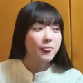 大園玲の舌出し