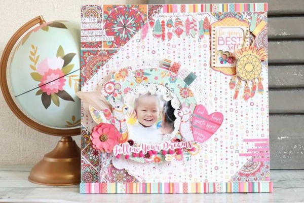 スクラップブッキング エミーのラブメモ制作日記 国際スクラップブッキング協会 Isa