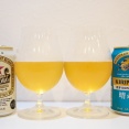 熱処理されたビールであるサッポロラガービールと晴れ風を飲み比べてみました。