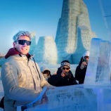 『氷の世界に響いた一瞬の芸術 マキシム、ハルビン氷雪大世界を訪問』の画像