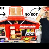 『レゴで作っちゃったハンバーガー製造機』の画像