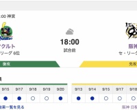 【虎実況】[9月21日] 阪神 vs ヤクルト（神宮）23回戦　18:00～