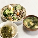 ぬか漬けとおみそ汁