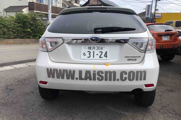 カスタム屋 Hardee S インプレッサ リフトアップ