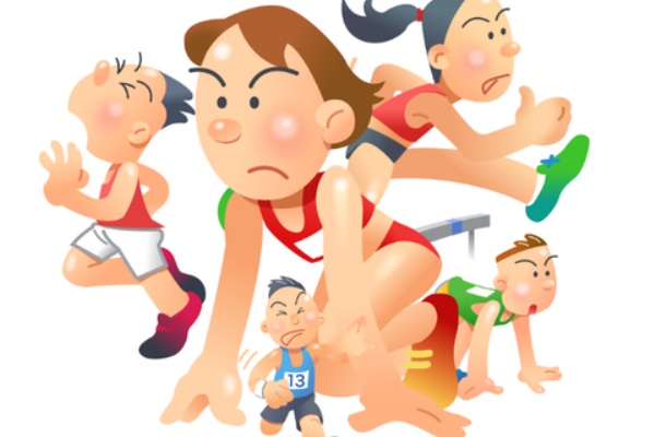 Nonちゃんイラストブログ スポーツ イラスト