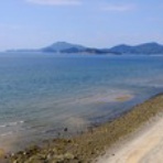吉野川のほとりから