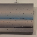 個展で購入した『雨の港』の景色