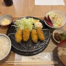 とんかつ串揚げ 鎌倉みよしのかきフライ定食